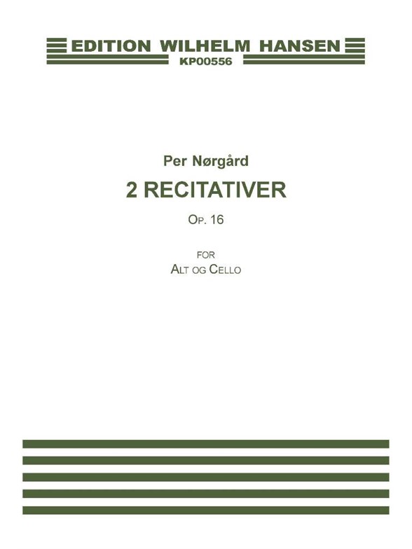 2 Recitativer, Kopi