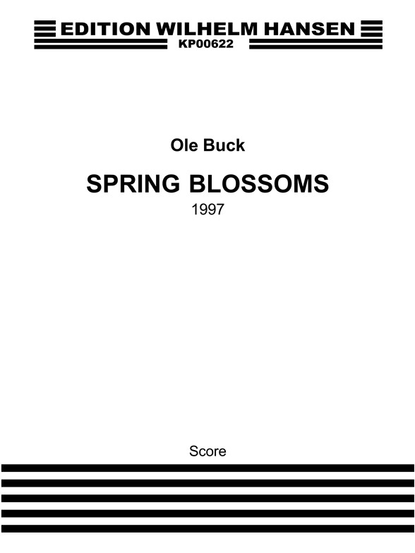 Spring Blossoms -partitur, Kopi