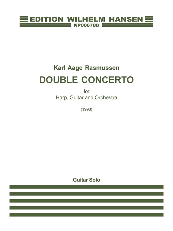Karl Aage Rasmussen: Double Concerto (Guitar Solo Part)
