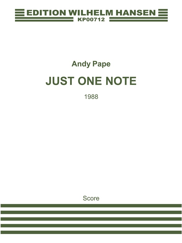 Andy Pape: Just One Note