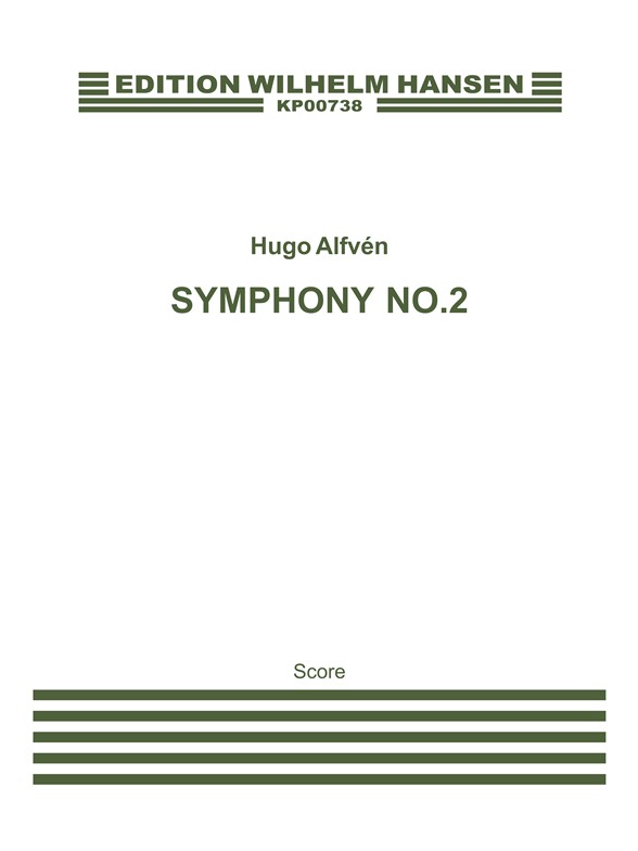 Hugo Alfvén: Symfoni Nr. 2 (Score)