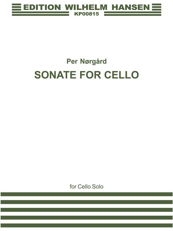 Sonate For Cello-solo, Kopi