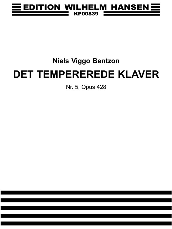 Det Tempe.Klaver Bd. 5 Op. 428