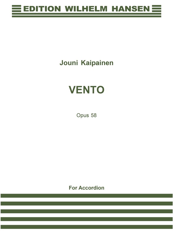 Kaipainen, J Vento Op 58 Accordion