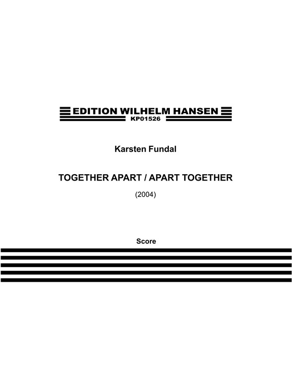 Together Apart/Apart Together