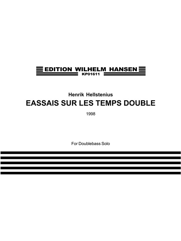 ESSAIS SUR LES TEMPS DOUBLE