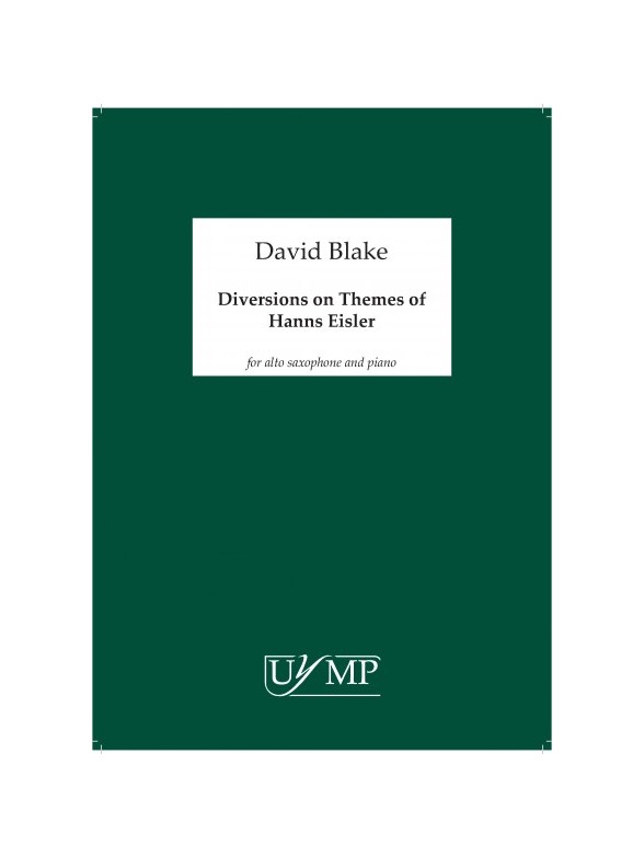 David Blake: Diversions On Themes Of Hanns Eisler - Version 1