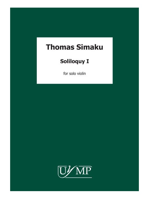 Thomas Simaku: Soliloquy I