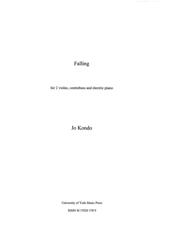 Jo Kondo: Falling (Score)