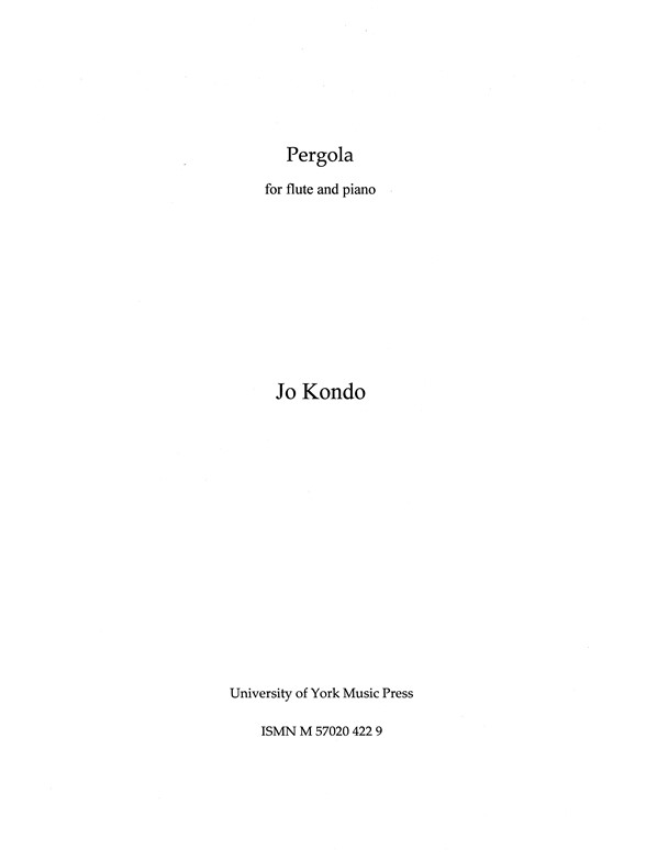 Jo Kondo: Pergola