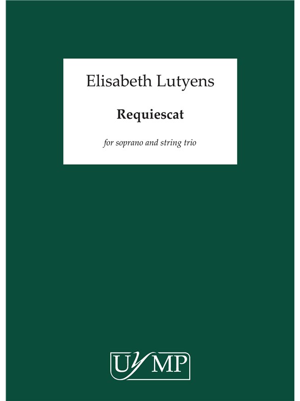 Elisabeth Lutyens: Requiescat (Score)