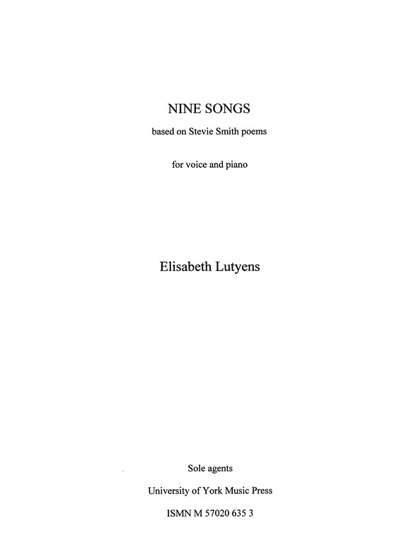 Elisabeth Lutyens: Nine Songs