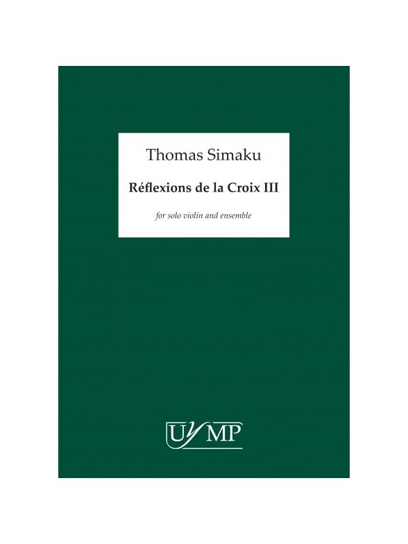 Thomas Simaku: Reflexions de la Croix III