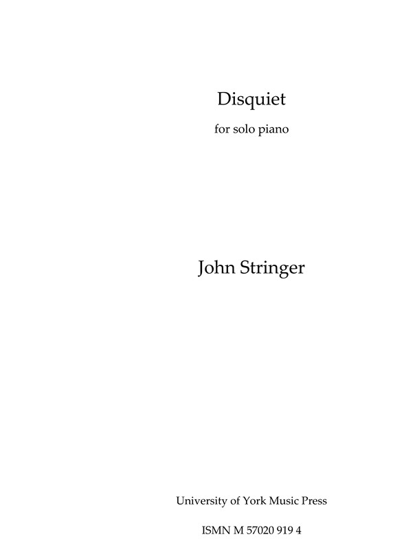 John Stringer: Disquiet