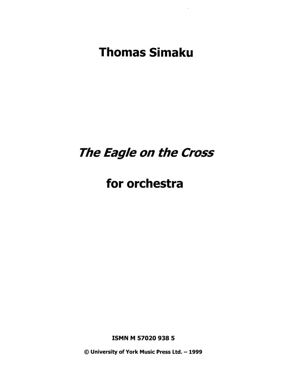 Thomas Simaku: The Eagle on the Cross