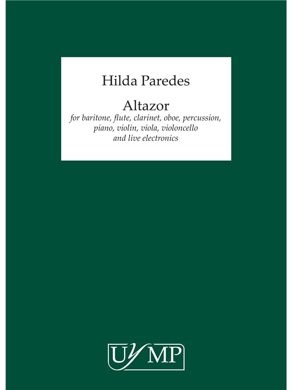 Hilda Paredes: Altazor (Study Score)