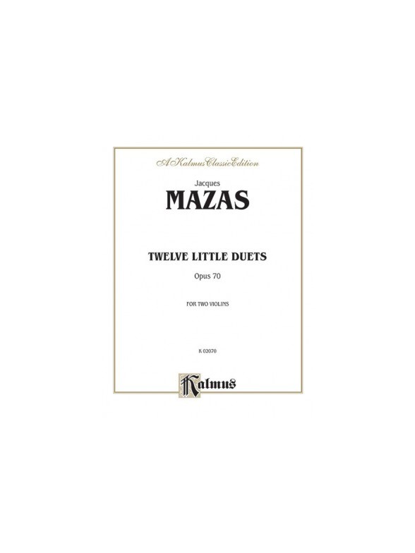 Jacques Mazas: 12 Little Duets Op.70