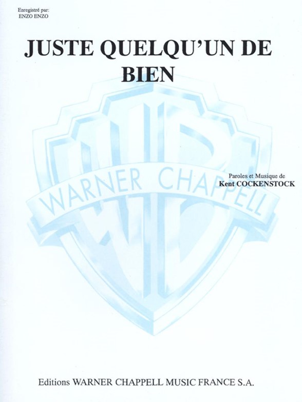 Enzo Enzo: Juste Quelqu’un de Bien