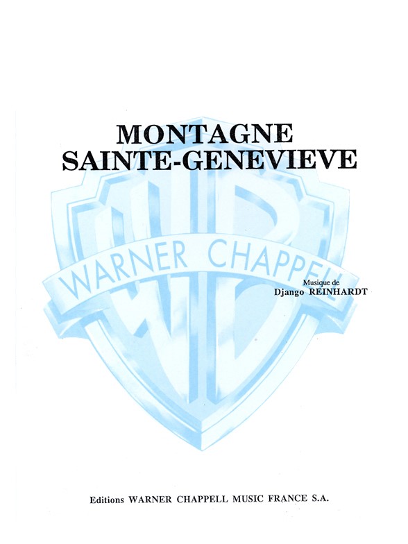 Django Reinhardt: Montagne Sainte-Geneviève