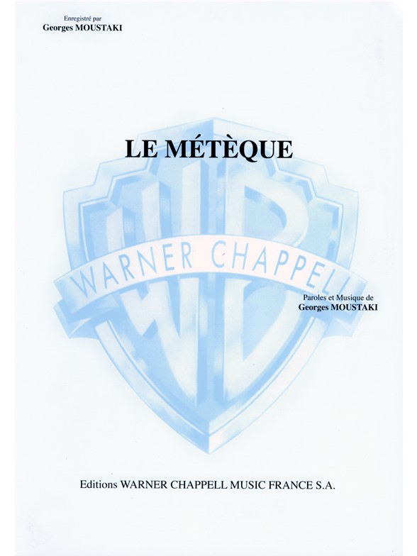 Moustaki Métèque (Le) Guitar Tab Stepnote Aps