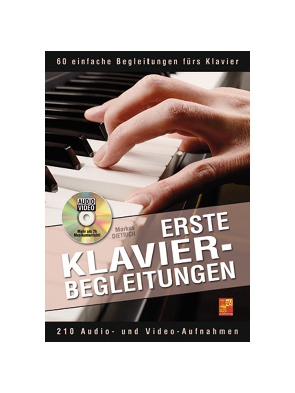 Markus Dietrich: Erste Klavier-Begleitungen (Buch/DVD)