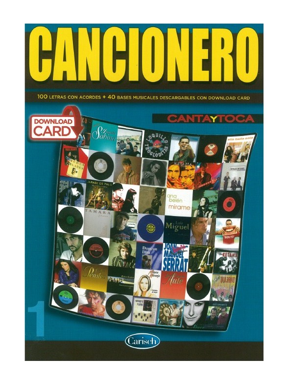 Cancionero: Canta Y Toca (Lyrics & Chords Book/Download Card)