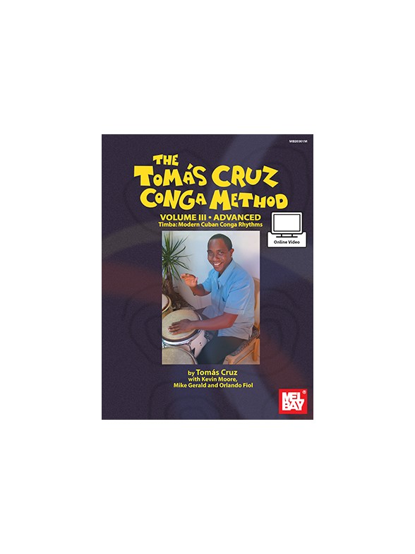 Tomas Cruz Conga Method: Volume 3 - Advanced (Book/Online Audio)
