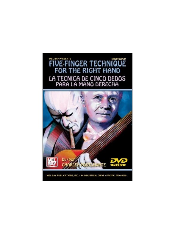 FIVE-FINGER TECHNIQUE FOR THE RIGHT-HAND GUITAR (CLASSICAL) DVD