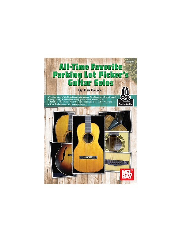 All-Time Favorite Parking Lot Picker's Guitar Solos (Book/Online Audio)