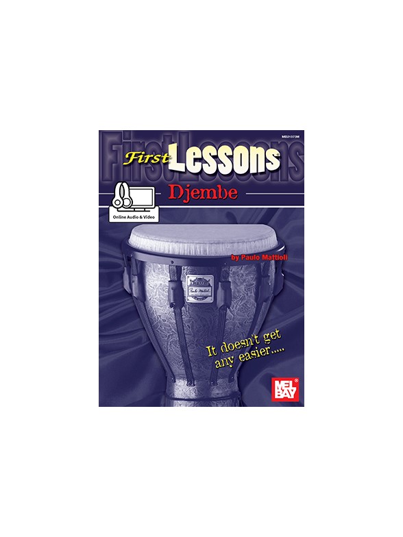 Paulo Mattioli: First Lessons Djembe (Book/Online Audio)