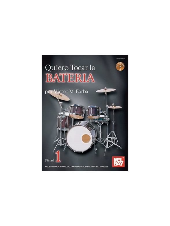Quiero Tocar La Bateria Book With Online Audio