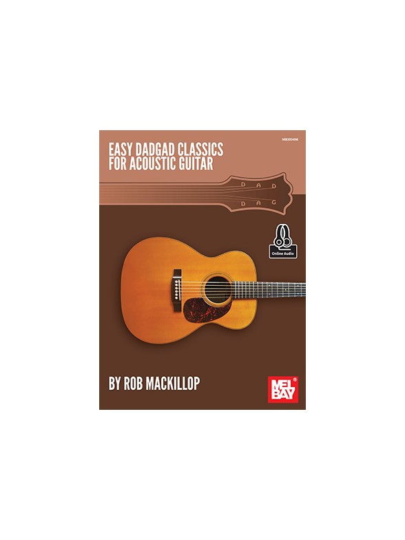 Rob MacKillop: Easy DADGAD Classics For Acoustic Guitar (Book/Online Audio)