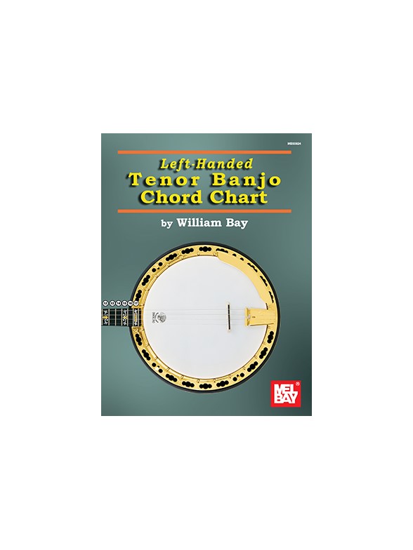 Left-Handed Tenor Banjo Chord Chart