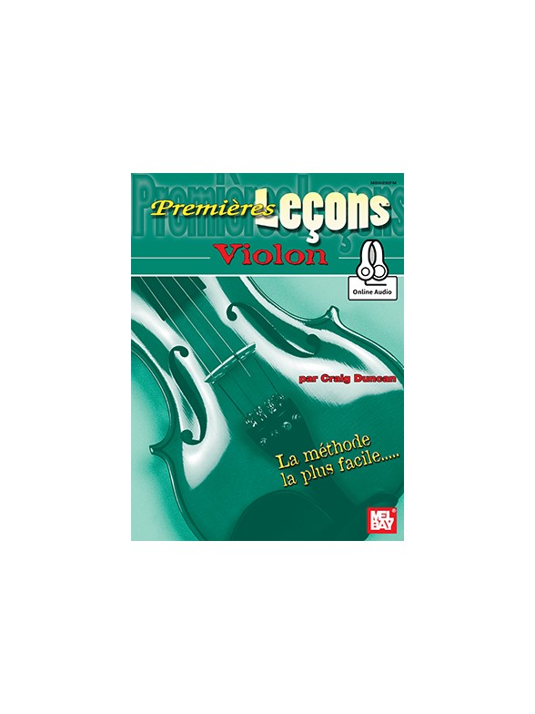 Craig Duncan: First Lessons Violin - French Edition (Book/Online Audio)
