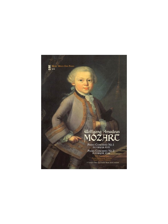 Music Minus One - W.A. Mozart: Concerto No.1 In F KV37; Concerto No.3 In D KV40