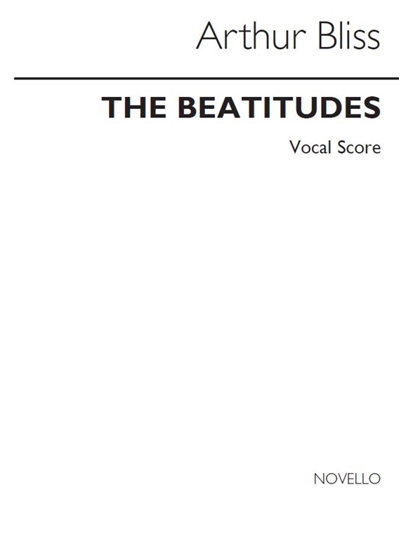 Bliss: Beatitudes (Vocal Score)