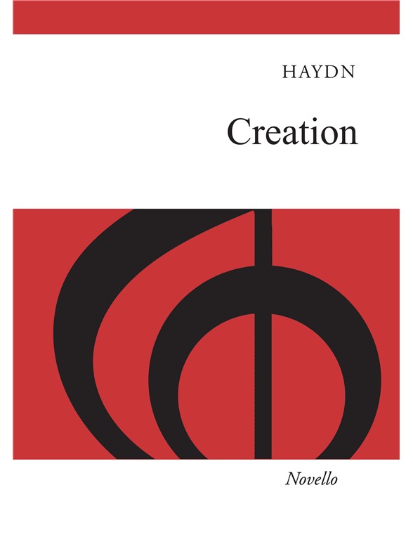 Hadyn: The Creation (ed. Vincent Novello) (Vocal Score - Large Print)