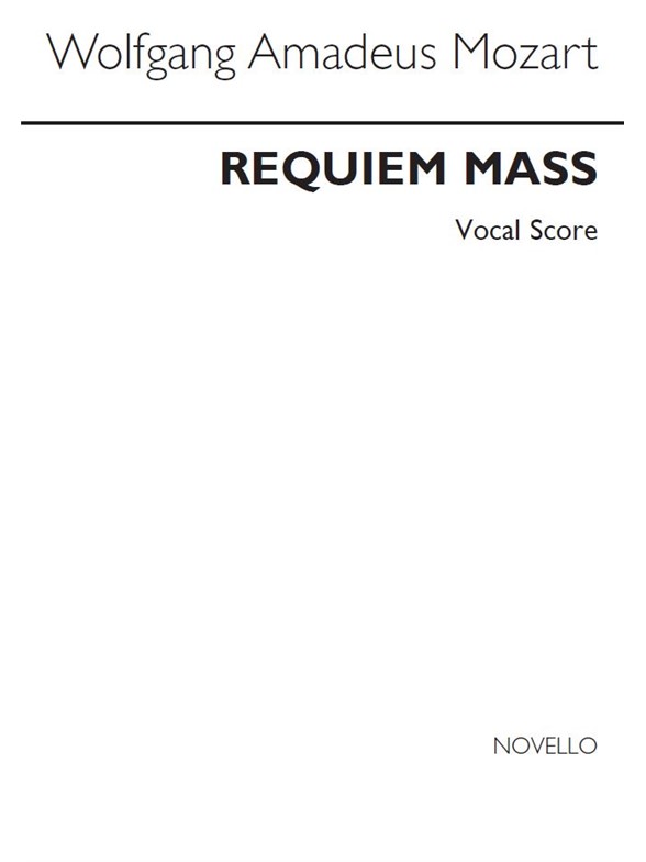 W.A. Mozart: Requiem K.626 (Vocal Score/Large Format)