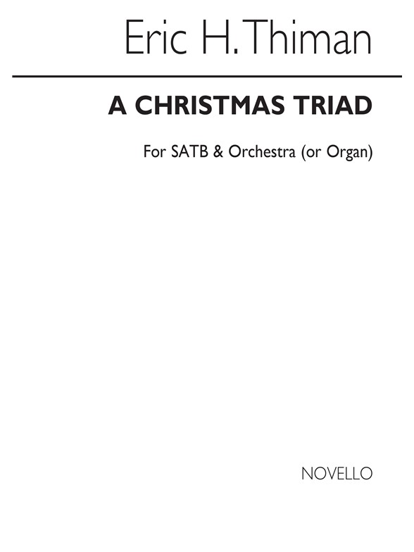 Thiman: Christmas Triad Vocal Score