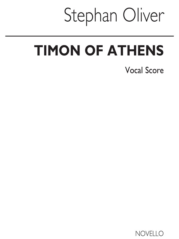 Oliver: Timon Of Athens (Vocal Score)