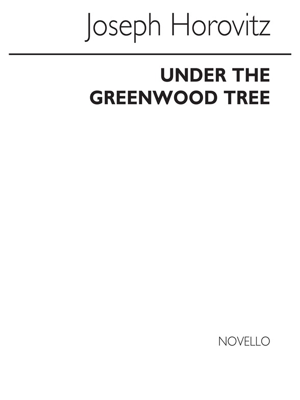 Horovitz, J Under Greenwood Tree V/S