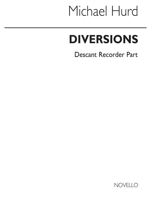 Hurd: Diversions Set 2 No.4 (Descant Recorder part)