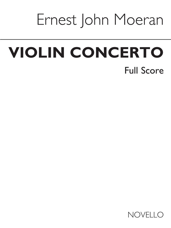 Moeran: Concerto For Violin (Score)