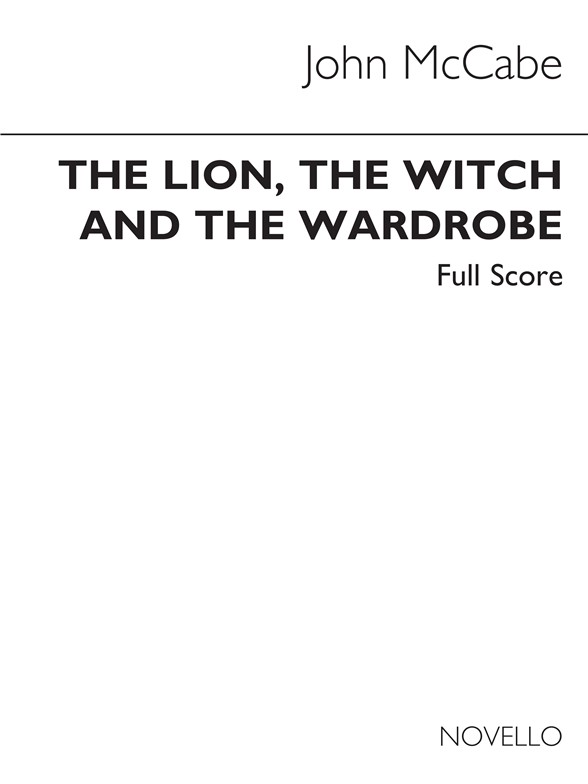 McCabe: Suite From 'The Lion, The Witch & The Wardrobe' (Score)