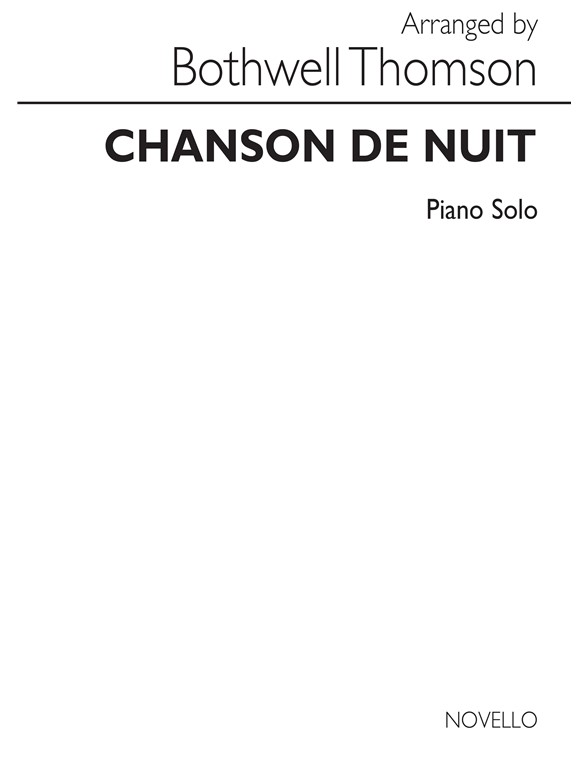 Edward Elgar: Chanson De Nuit