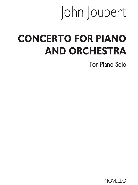 Joubert: Concerto For Piano & Orchestra (with Piano Reduction)