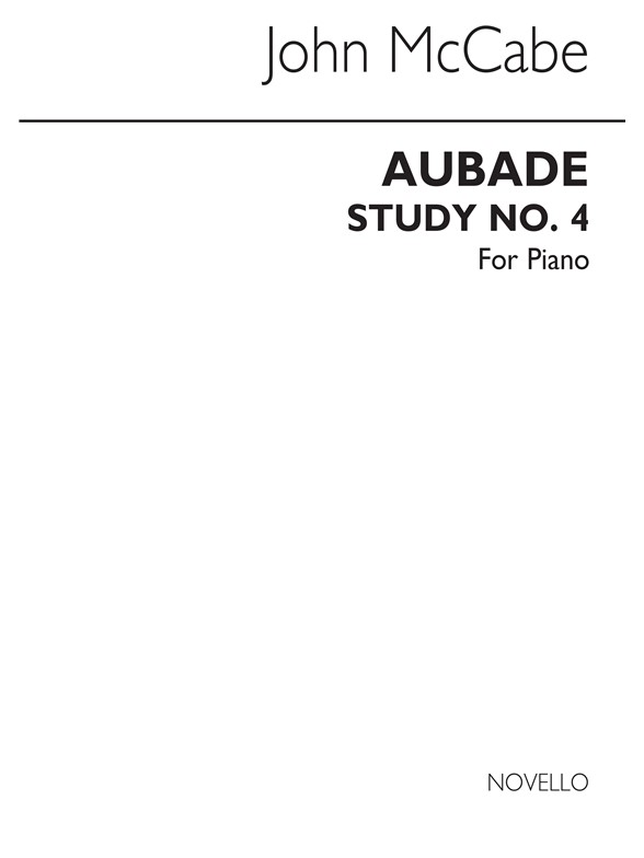 McCabe: Aubade Study No.4 for Piano