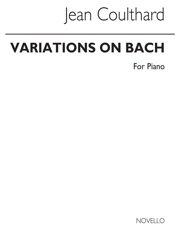 Coulthard: Variations On Bach for Piano