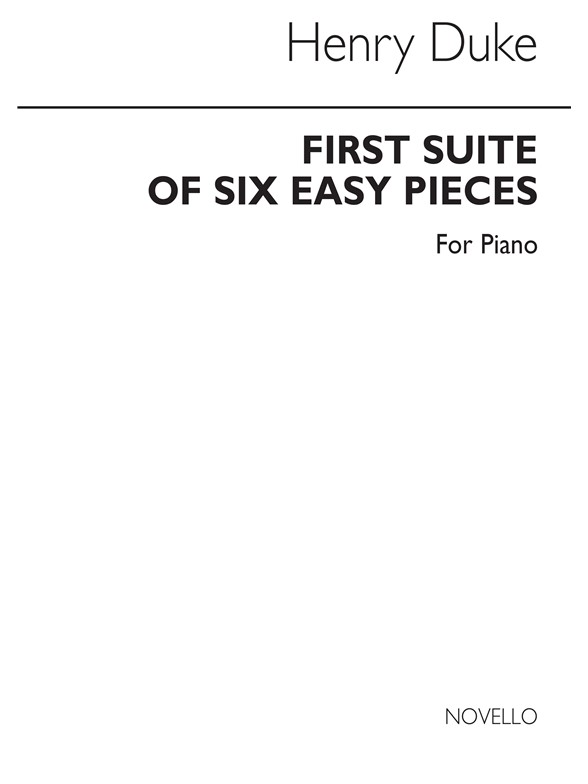 Duke: First Suite Of Six Easy Pieces for Piano
