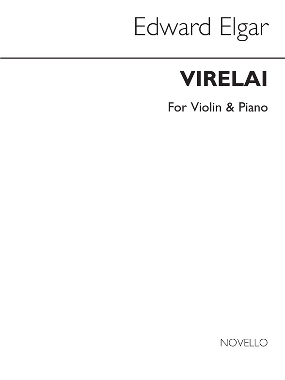 Edward Elgar: Virelai (Violin And Piano)